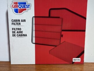 CARQUEST Standard Cabin Air Filter R91178 – Enhances In-Cabin Air Quality